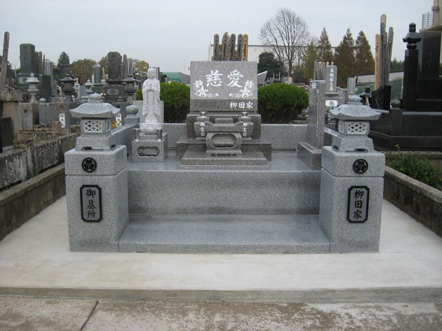 洋型墓石例03
