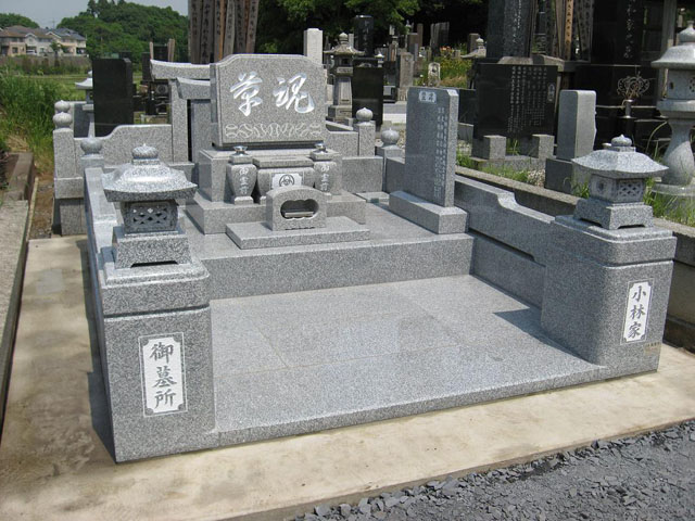洋型墓石例02
