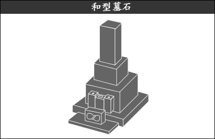 和型墓石